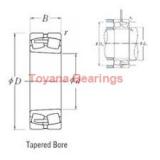 Toyana 2206K-2RS self aligning ball bearings